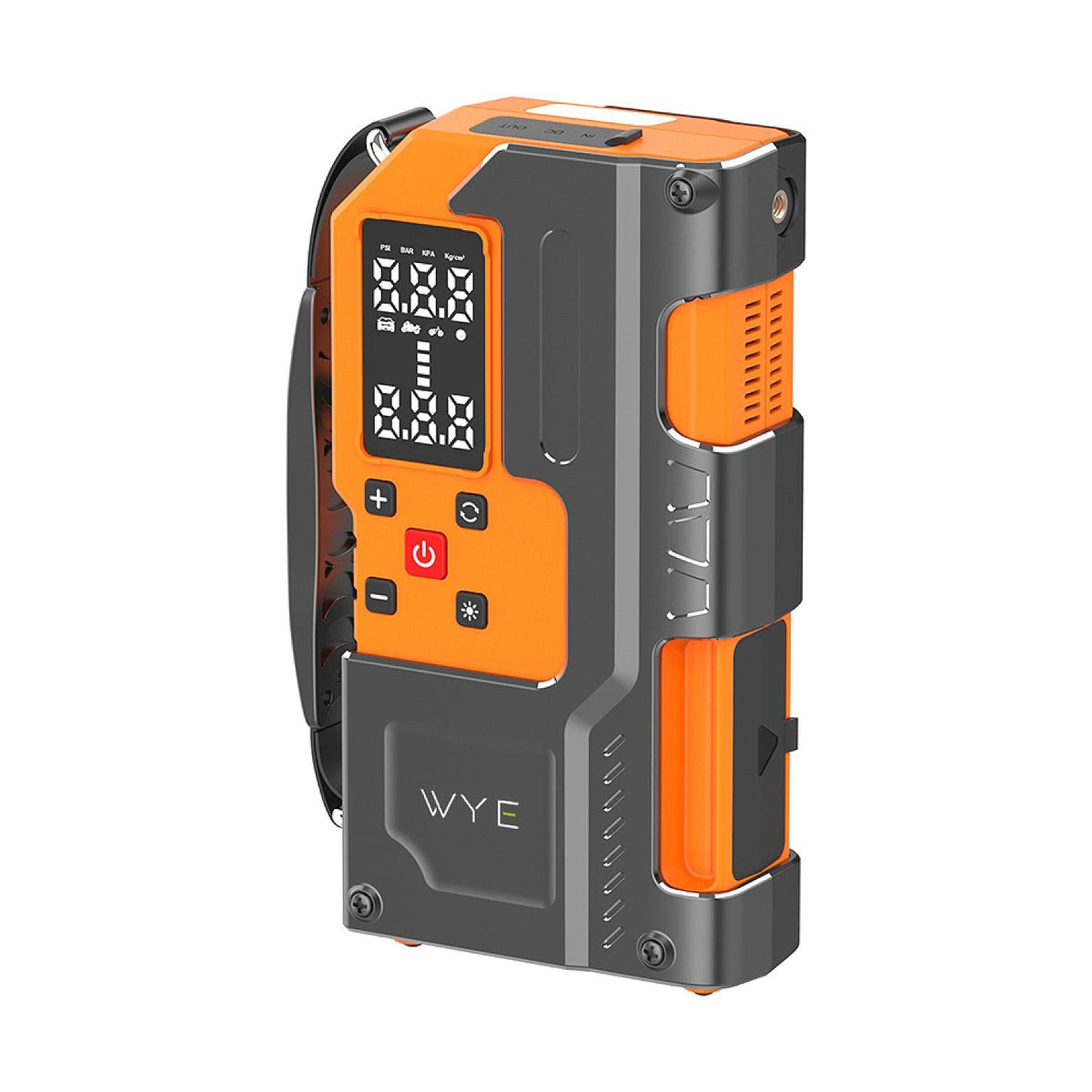 Y-JSO1K1 Jump Starter & Air Compressor BlackOrange