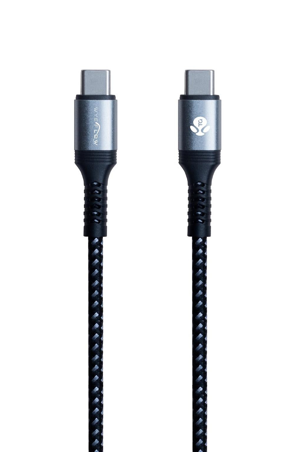 DC33 WYEFLOW Aluminium Alloy Nylon Braided Fast Charging & Data Cable