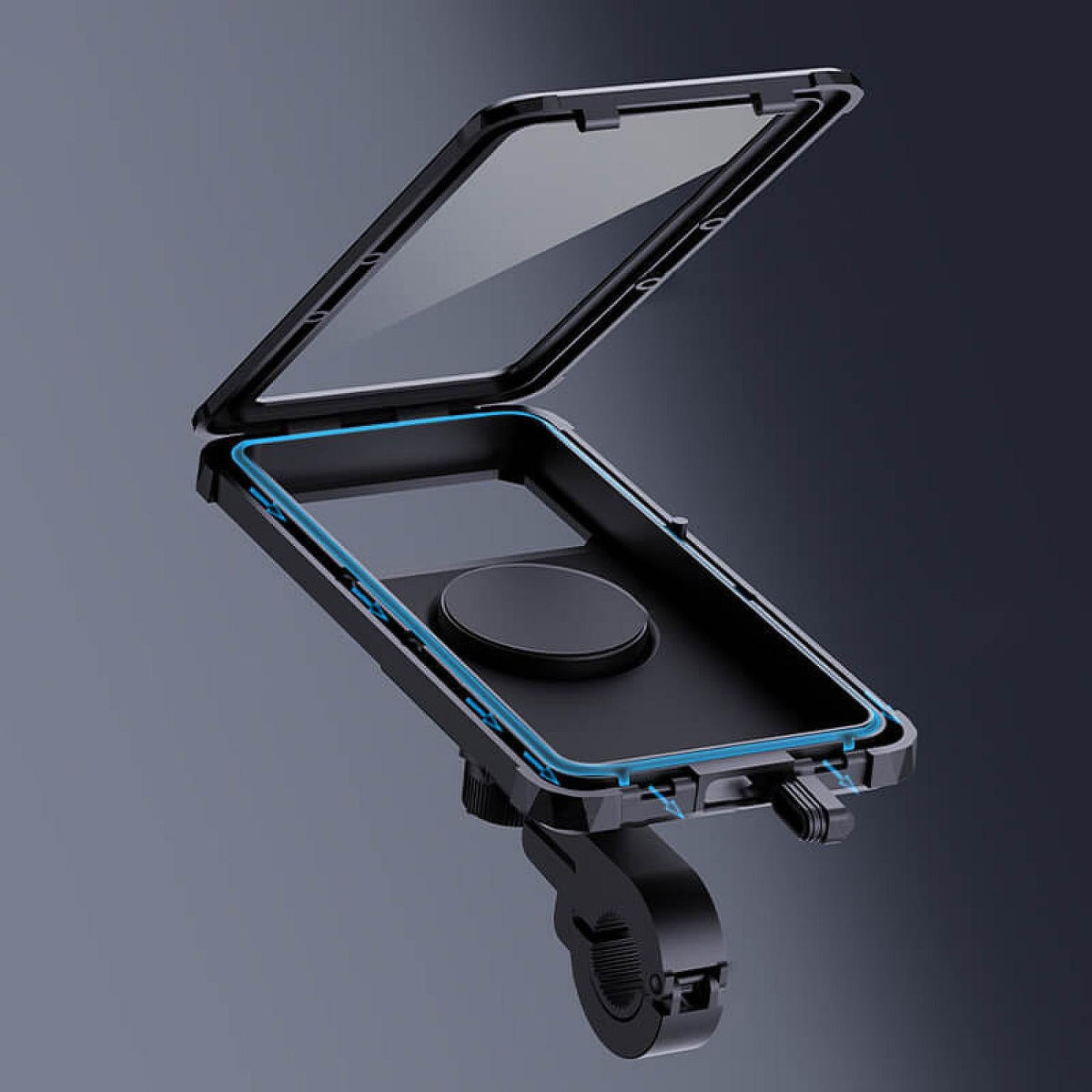 Bike Phone Mount Case Black