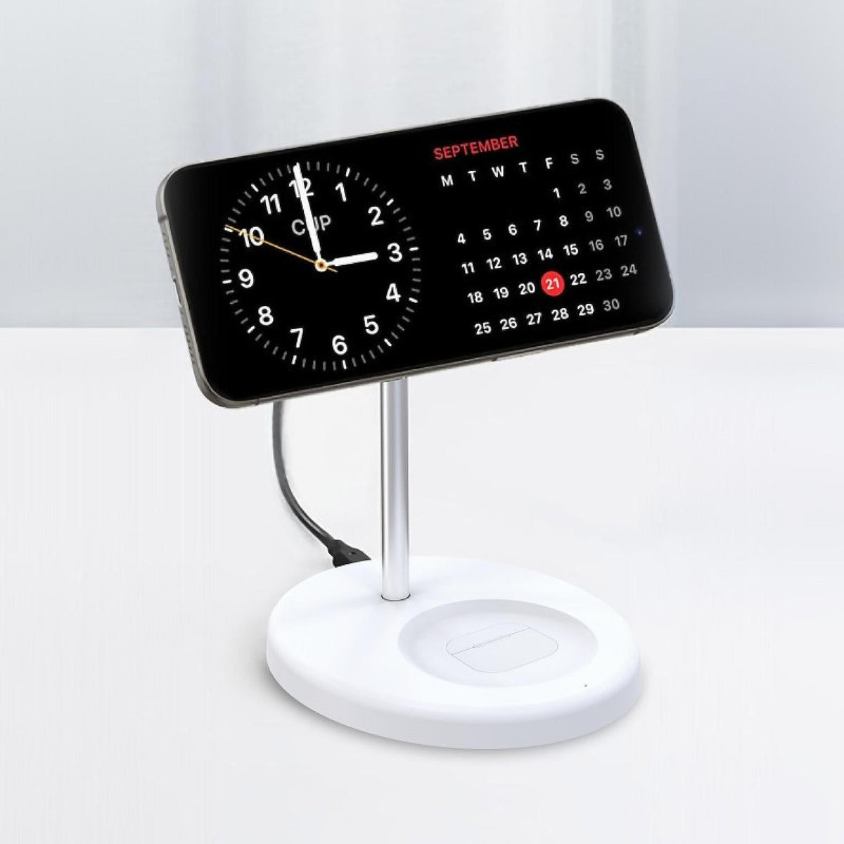 Y-WCS02 Magnetic Wireless Charging Stand White