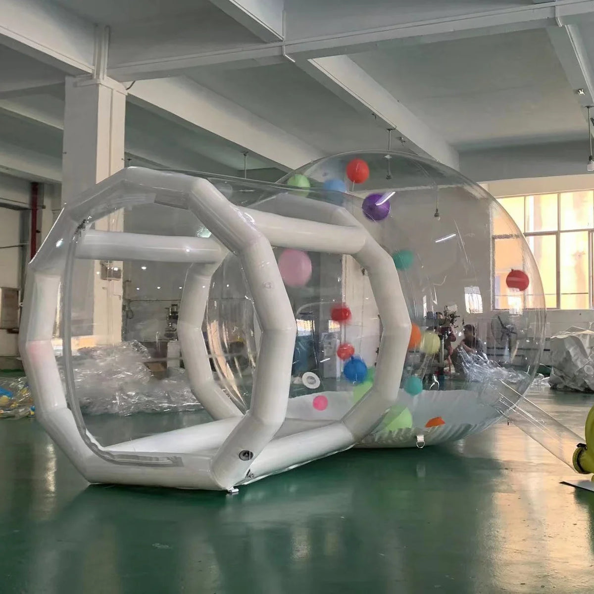 Outdoor Camping Event Kids Party Inflatable Bubble Tent PVC Globe Clear Transparent Igloo Dome Tent Inflatable Bubble House