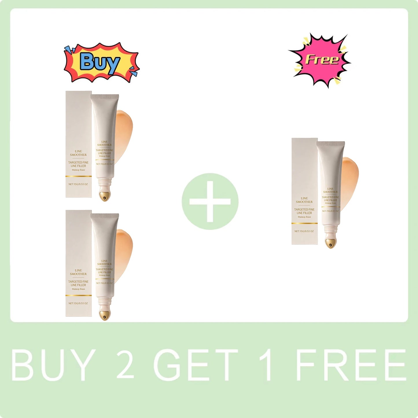 Line Smoother Hydrating Primer for Makeup Even Tone Lightweight & Non-sticky Invisible Pores Antioxidant Makeup Base Moisturizer