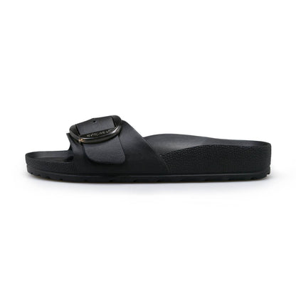 Wholesale Milano Black – Bio EVA Sandal with Translucent Oval Buckle