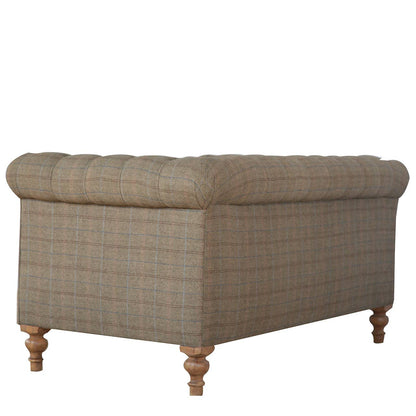 Wholesale Multi Tweed 2 Seater Chesterfield Sofa
