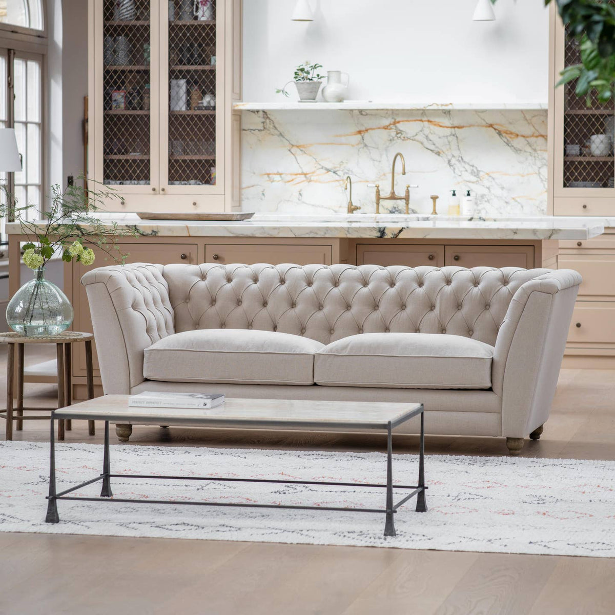 Wholesale St James Button Back 3-Seater Sofa