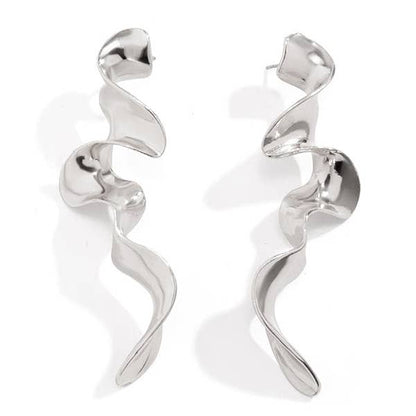 Wholesale Geometric Solid Color Drop Earrings