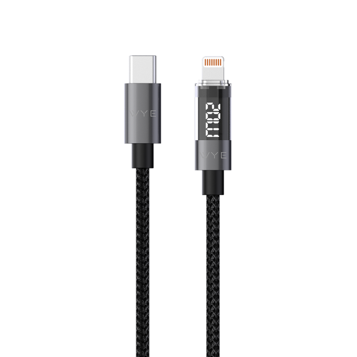 Y-DC53CL1M1 USB-C to 8-Pin PD Fast Charging Cable 1M Black