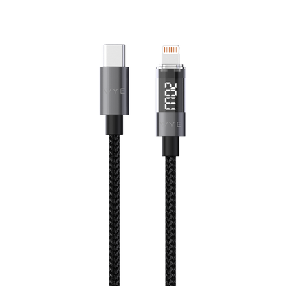 Y-DC53CL1M1 USB-C to 8-Pin PD Fast Charging Cable 1M Black
