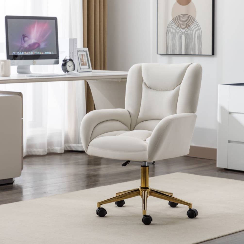 Wholesale Chaise de bureau en velours ivoire blanc à dossier haut pivotant à 360° SHAHMIS IVORY UK
Wholesale Chaise de bureau en velours ivoire blanc à dossier haut pivotant à 360° SHAHMIS IVORY UK
Wholesale Chaise de bureau en velours ivoire blanc à do