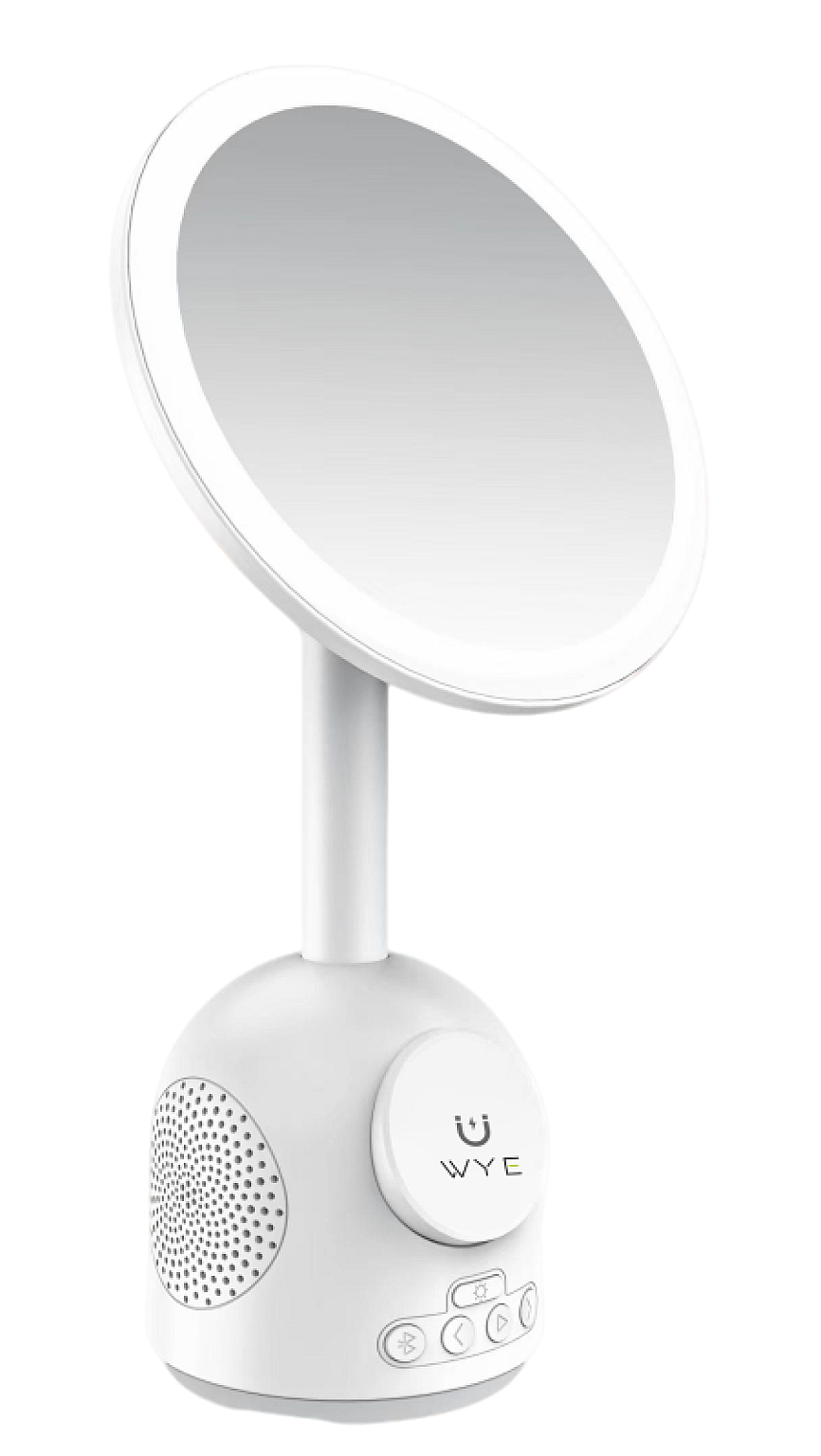 Y-WCS06 Wireless Charging Speaker with Night Light White