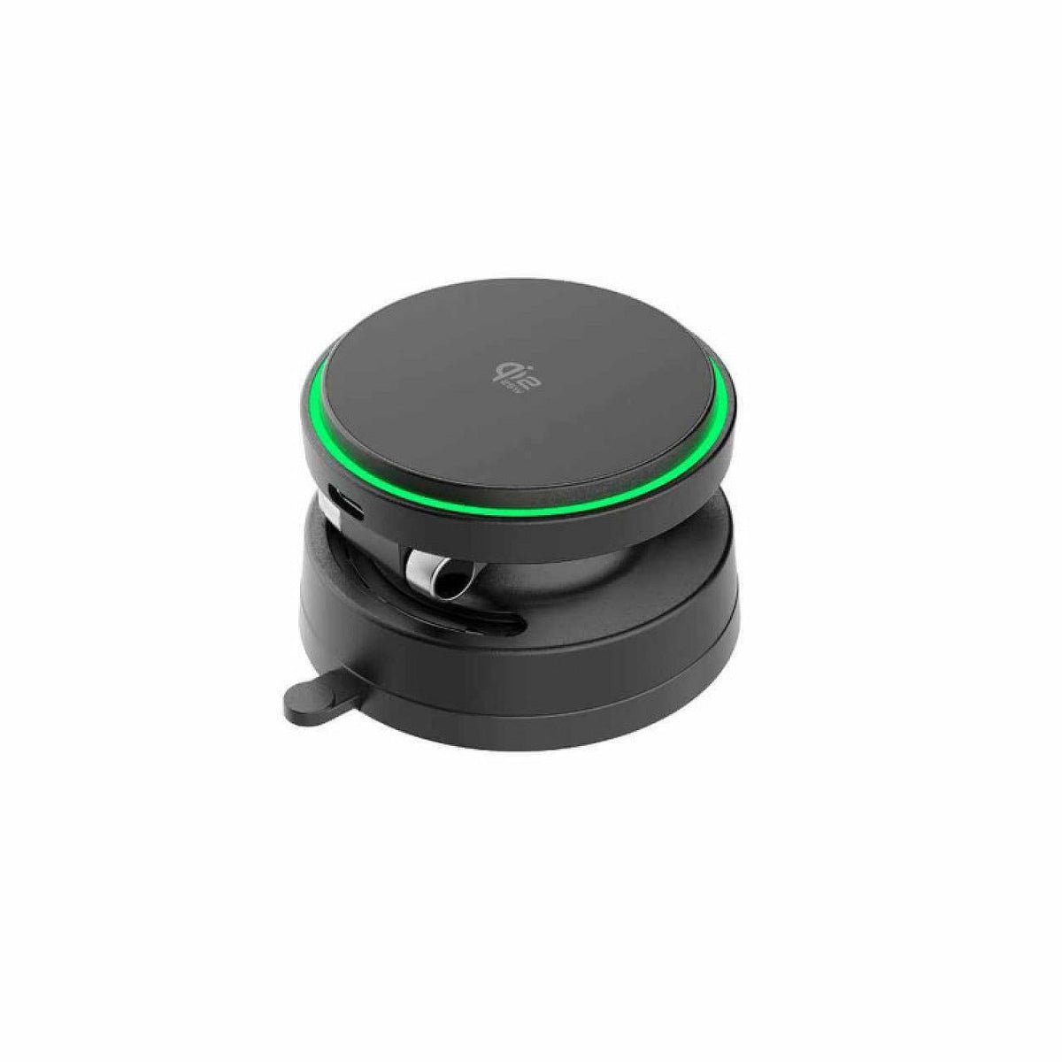 Magnetic Wireless Charging Dashboard Mount Black