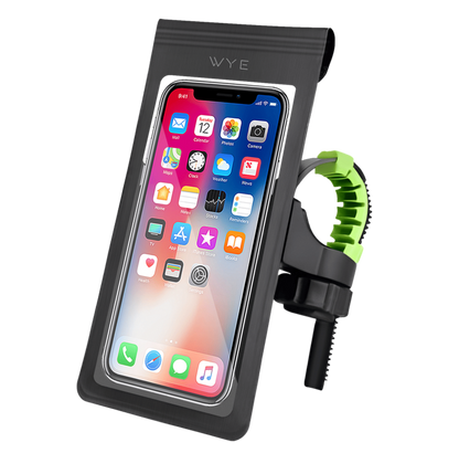 Waterproof Bike &amp; Motorcycle Phone Mount Black