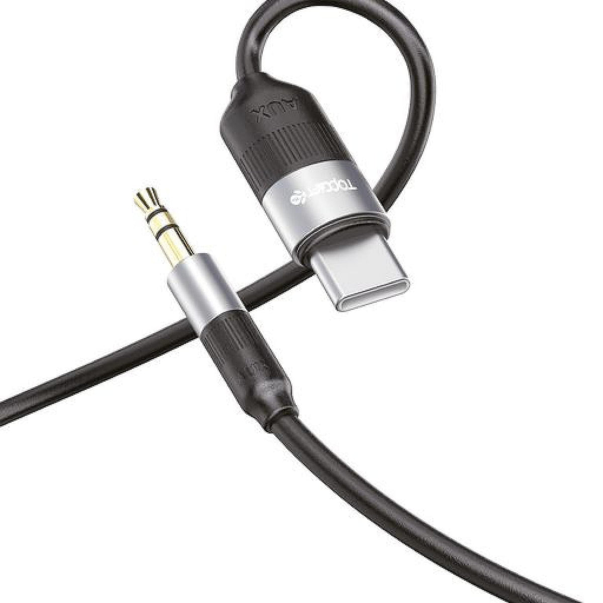 WYEFLOW USB-C to 3.5mm Silicon Aux Cable