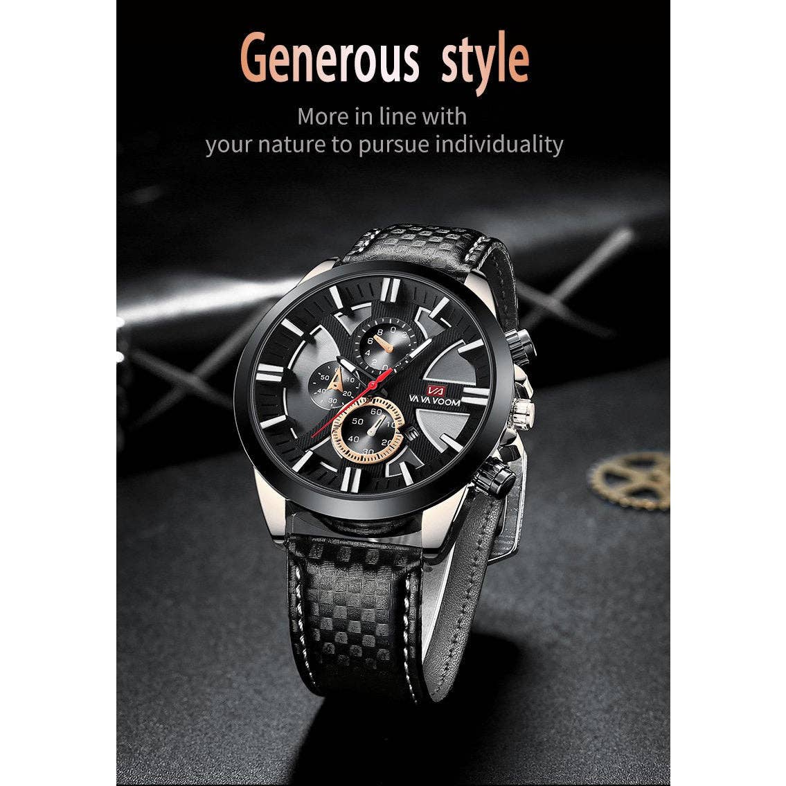 Wholesale Fashion Mens Quartz Watches Business Wristwatch Waterproof Clock For Man Sports Watch Leather Bands