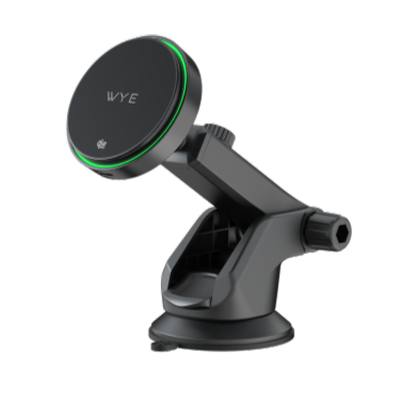 Magnetic Wireless Charging Dashboard Mount Black