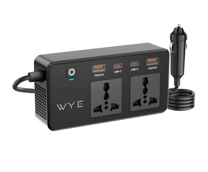 Y-INV200W Car Power Inverter Black