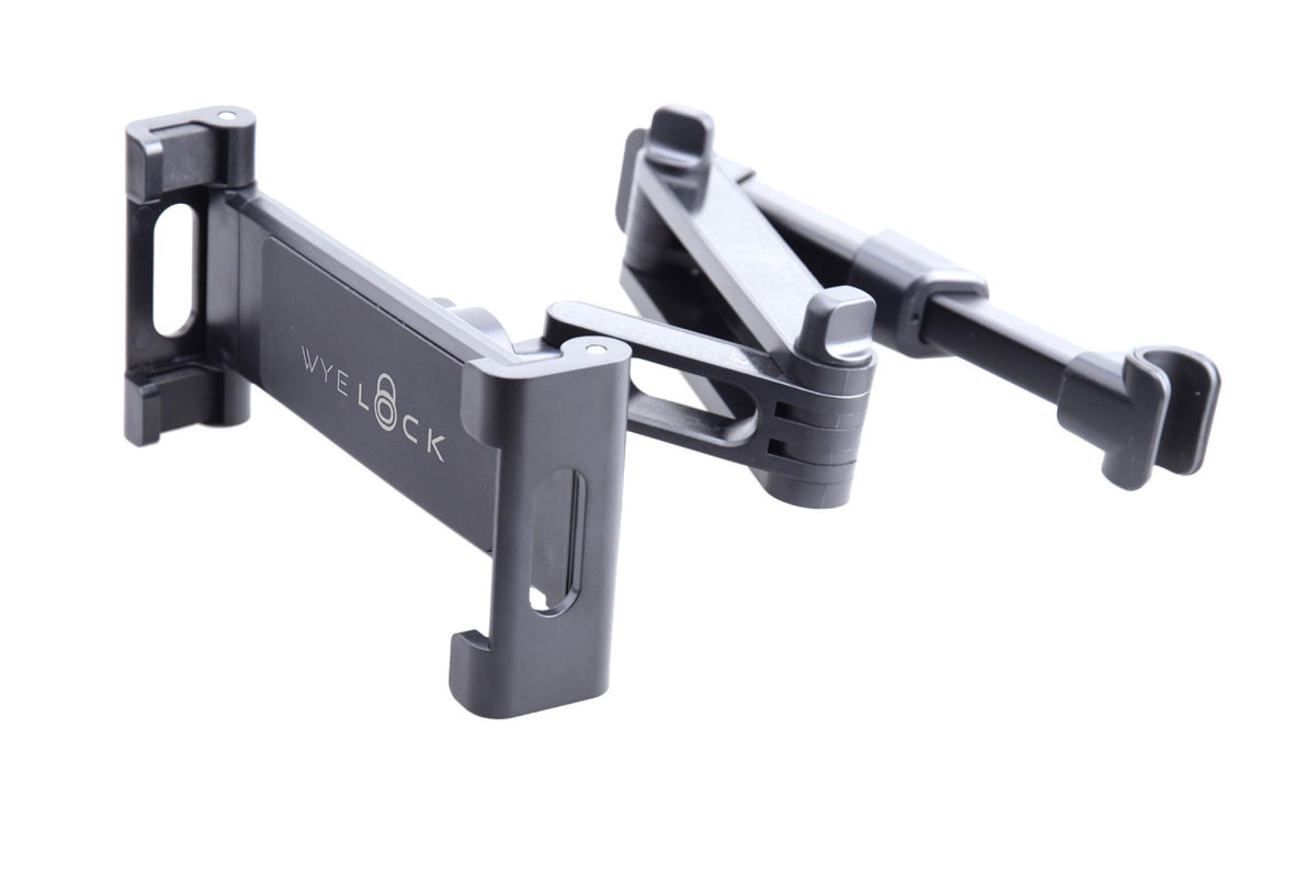 Car Headrest Tablet Holder Black
