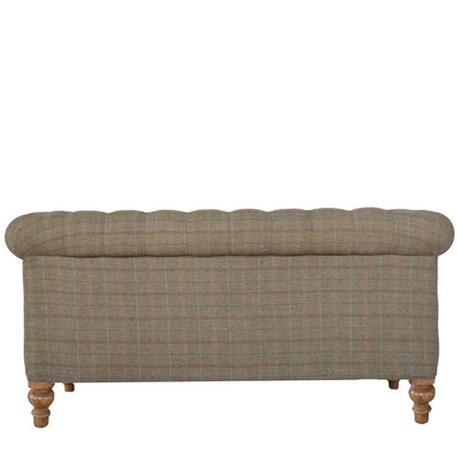 Wholesale Multi Tweed 2 Seater Chesterfield Sofa