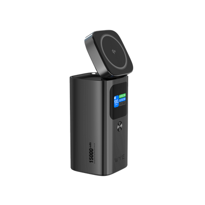 Y-PBWC2-10K5 15000mAh Wireless Fast Charging Power Bank Grey
