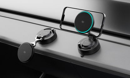 Magnetic Wireless Charging Dashboard Mount Black