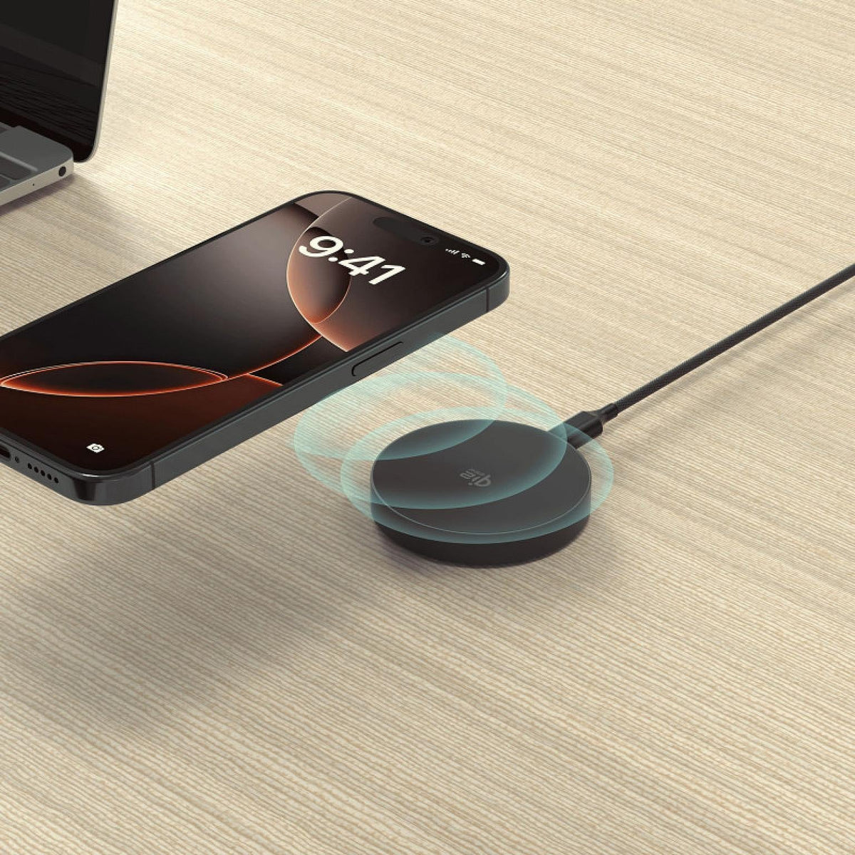 Y-WC16-1 Qi2.2 Magnetic Wireless Charger Black