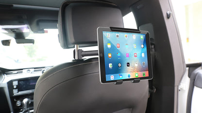 Car Headrest Tablet Holder Black