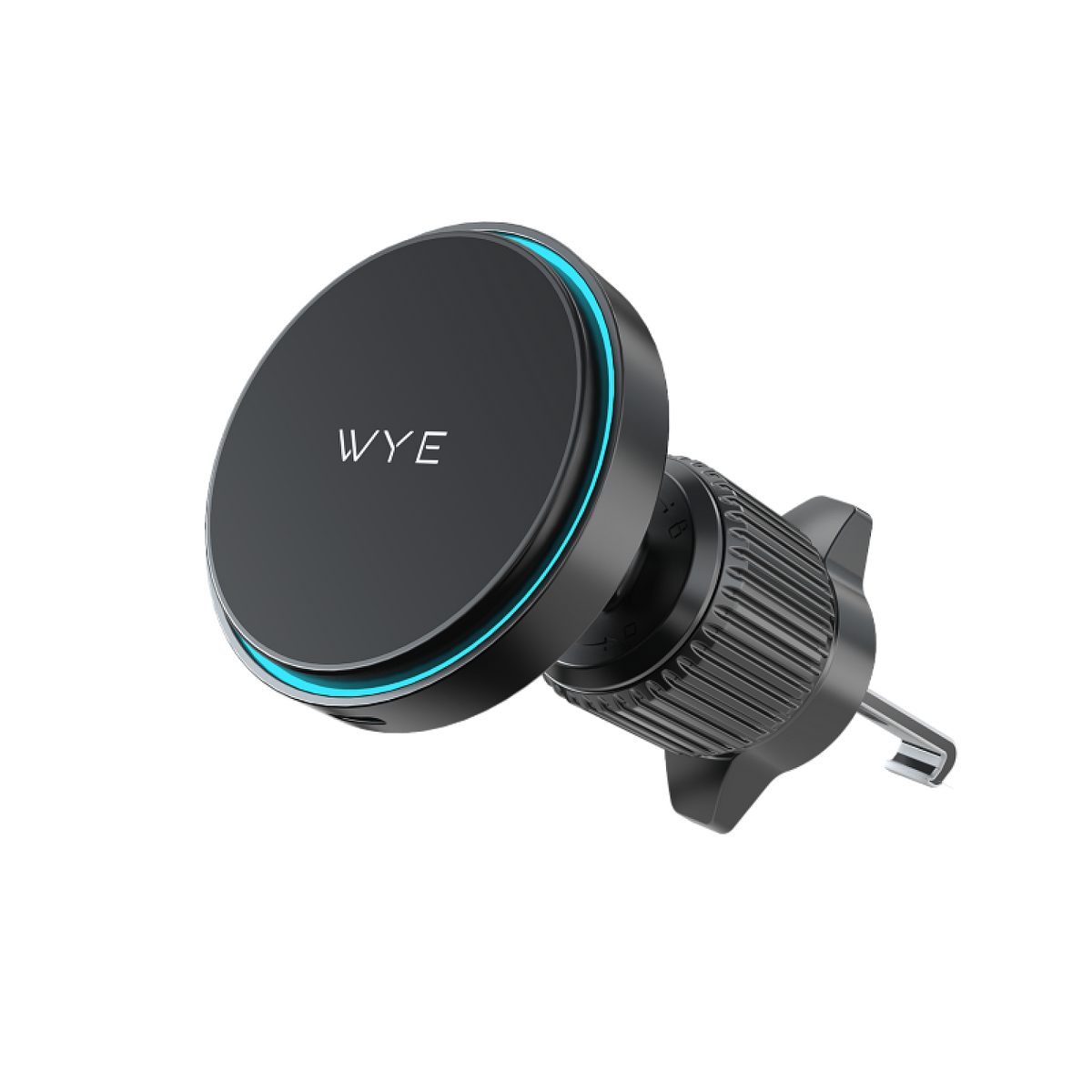 Magnetic Wireless Charging Air Vent Mount Black