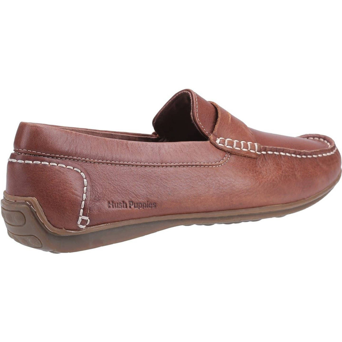 Wholesale Hush Puppies Roscoe Slip On Mens Shoes in Brown