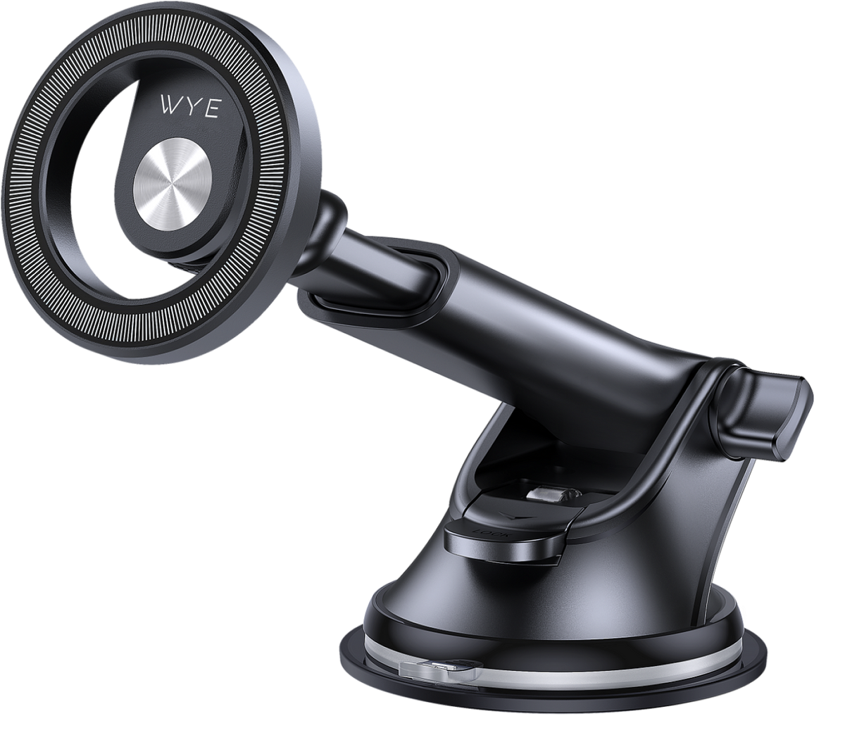 Magnetic Dashboard &amp; Windshield Phone Mount Black