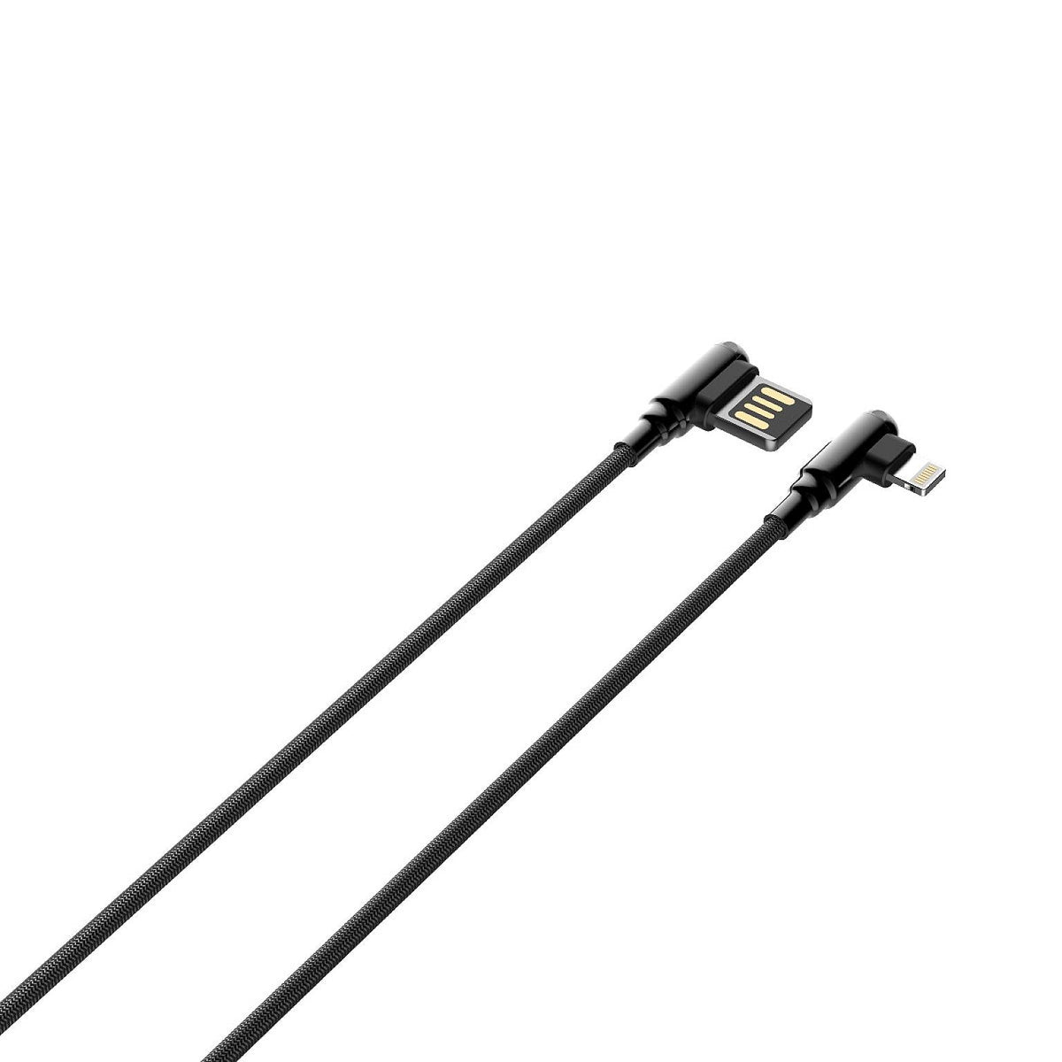 DC24 WYEFLOW 90° Angle User Friendly Braided Data & Charging Cable