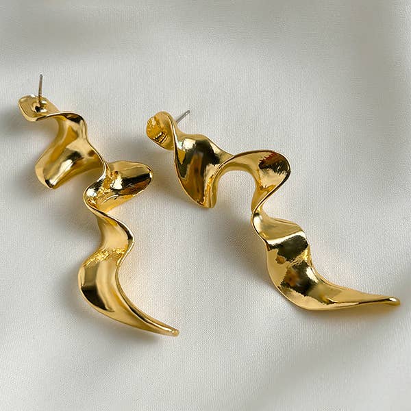 Wholesale Geometric Solid Color Drop Earrings