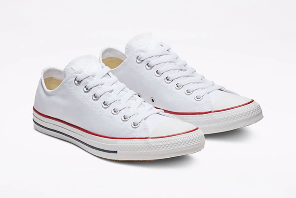WHOLESALE CANVAS LACE UP FLAT TRAINERS