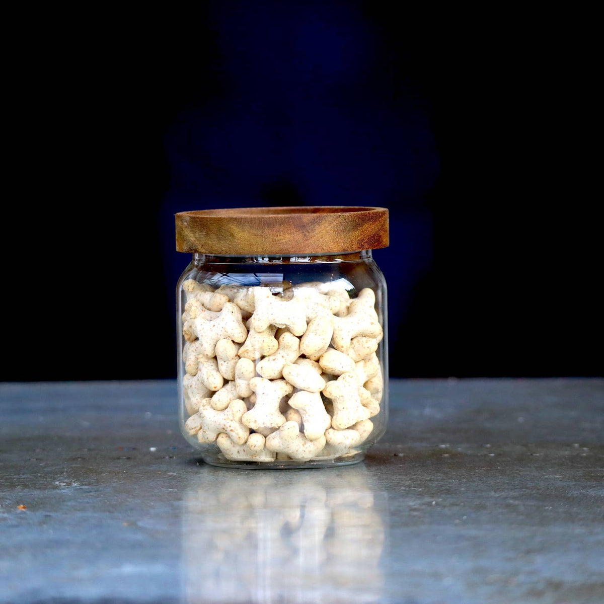 Wholesale Glass Kitchen Pantry & Storage Jars with Acacia Lids