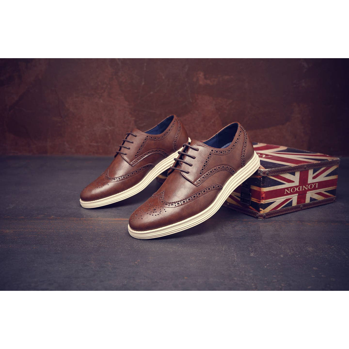 Wholesale G2417 Top Staka Shoes Mens Oxford Formal Leather Shoes