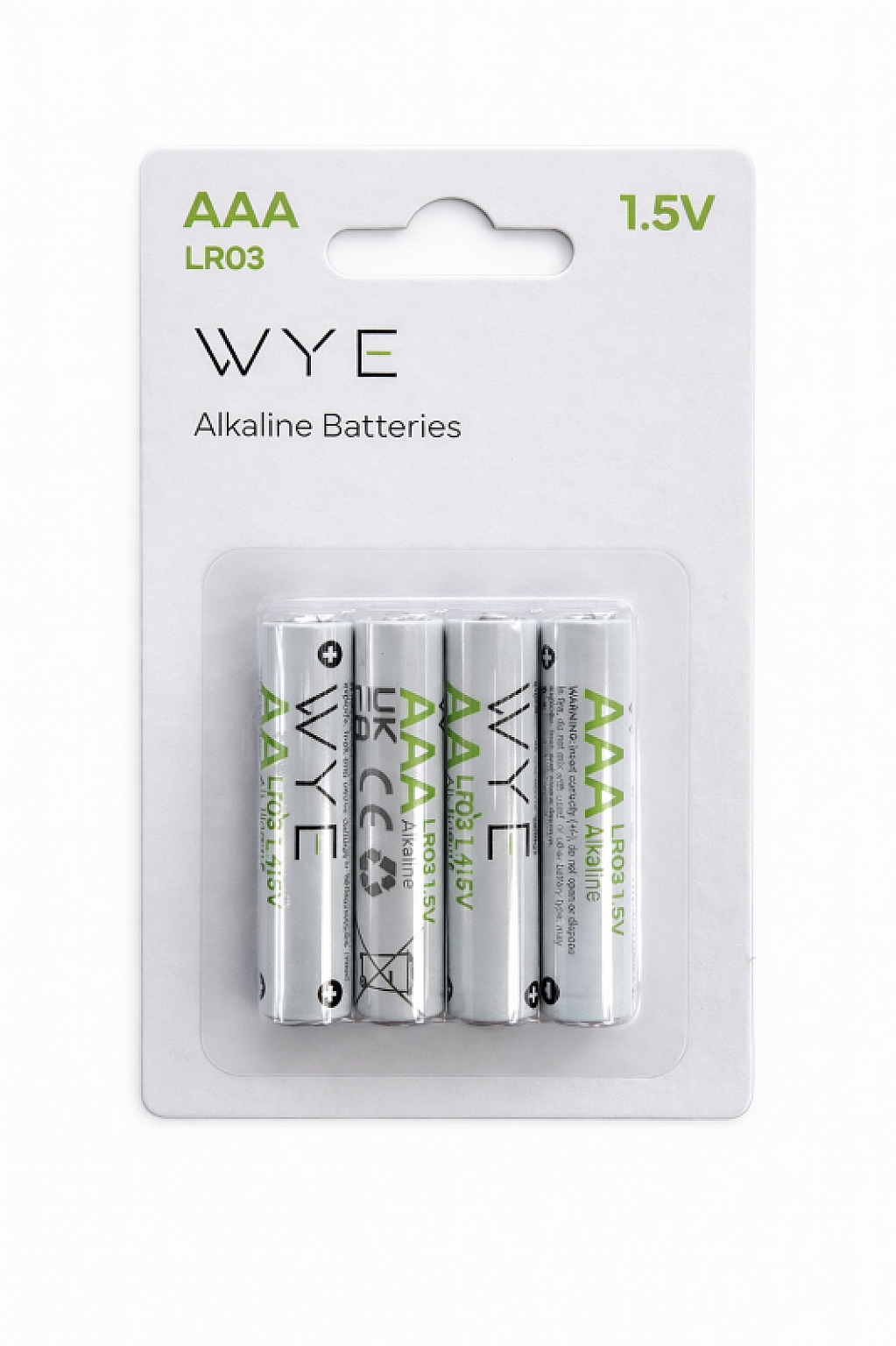 WYE Alkaline Batteries - LR6 AA