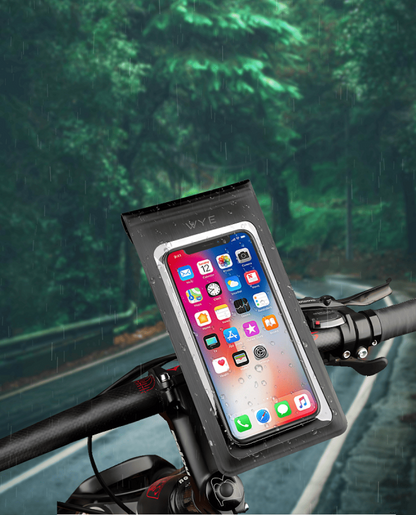 Waterproof Bike &amp; Motorcycle Phone Mount Black