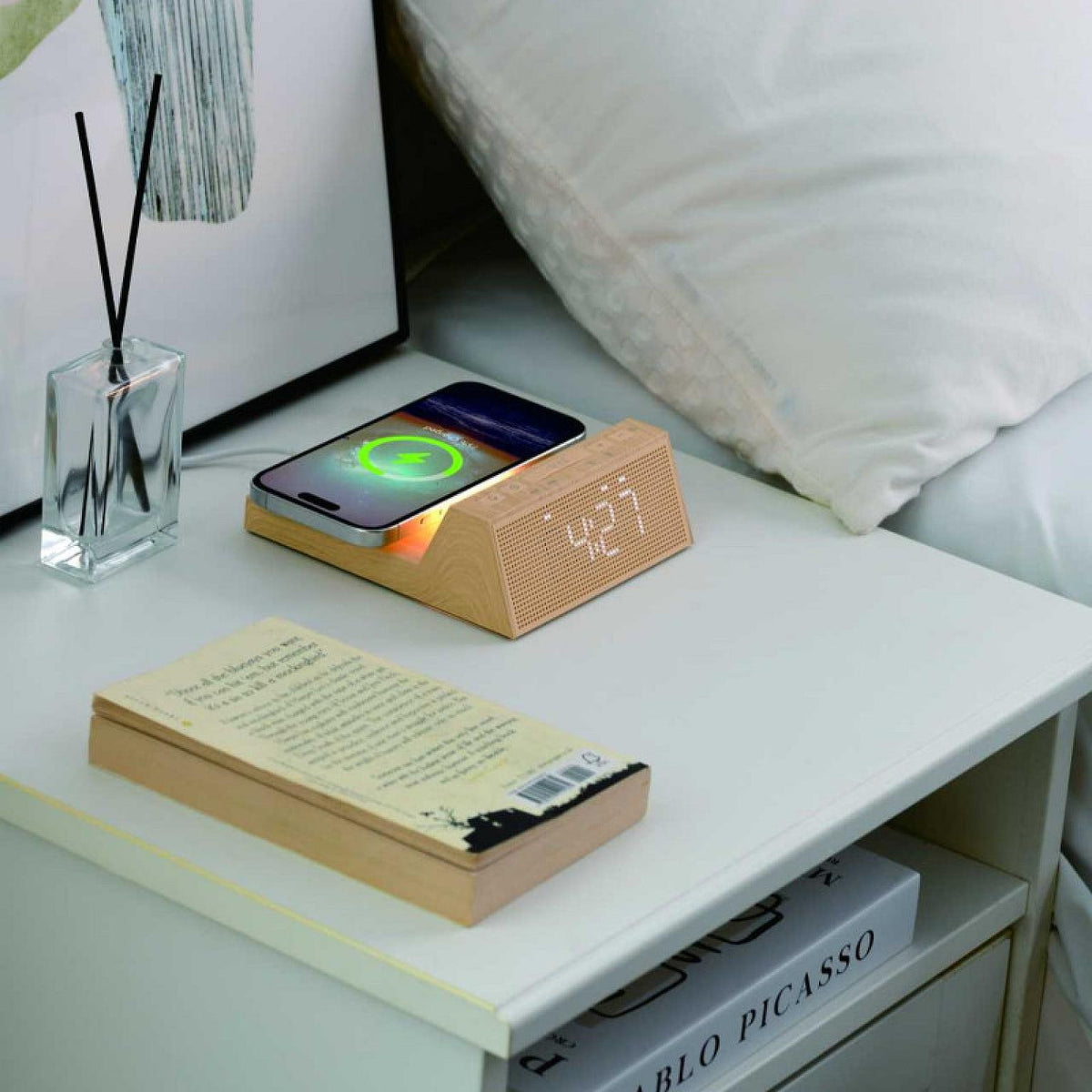 Wireless Charging stand with LED Display