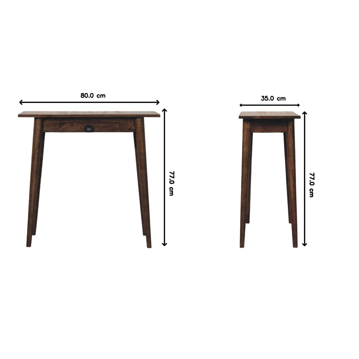 Wholesale Artisan Furniture Solid Wood Nordic Writing Desk in Grey