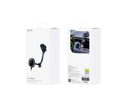 Magnetic Wireless Charging Dashboard &amp; Windshield Mount Black