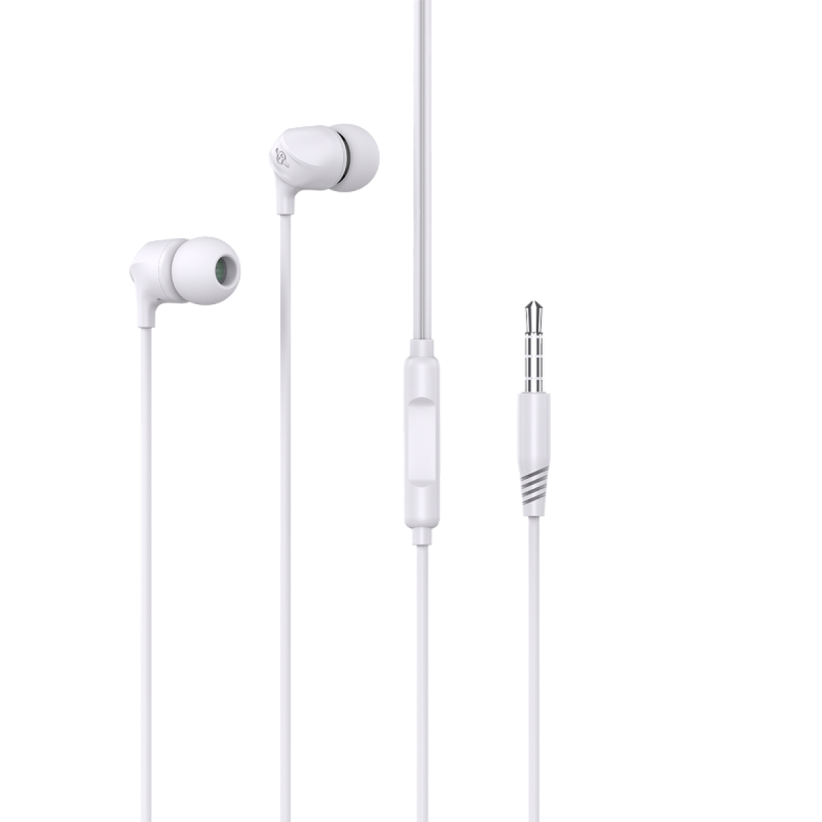 Y-EP19-J Wired Earphones White