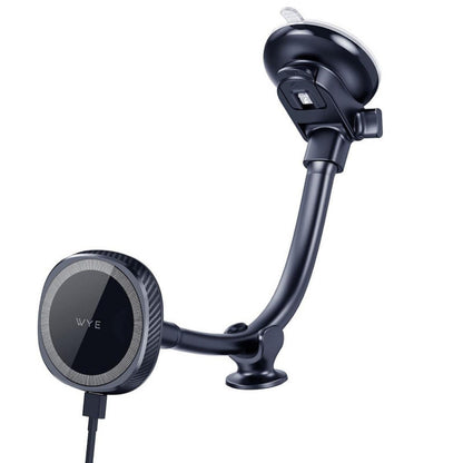 Magnetic Wireless Charging Dashboard &amp; Windshield Mount Black
