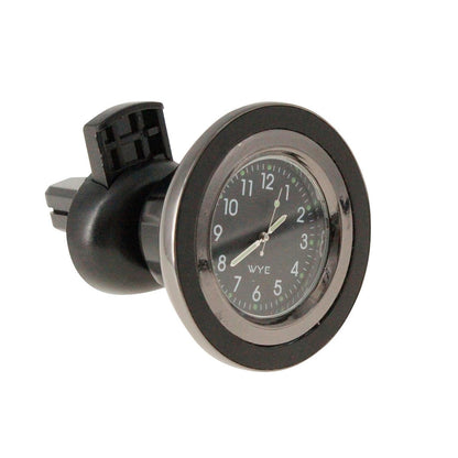 Magnetic Dashboard Phone Mount with Clock Black
