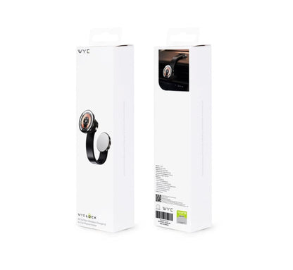 Magnetic Wireless Charging Phone Mount Black