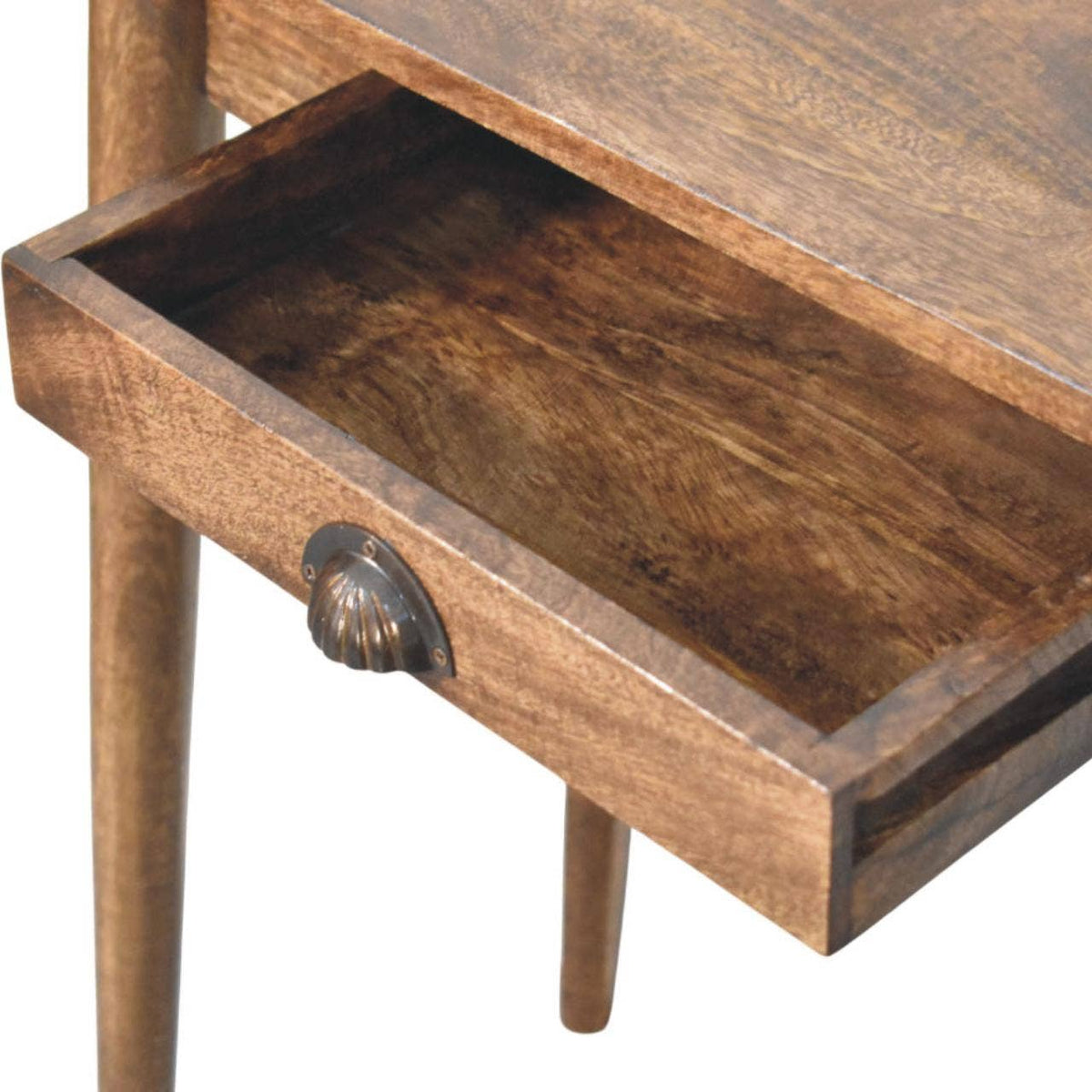 Wholesale Artisan Furniture Solid Wood Nordic Writing Desk in Grey