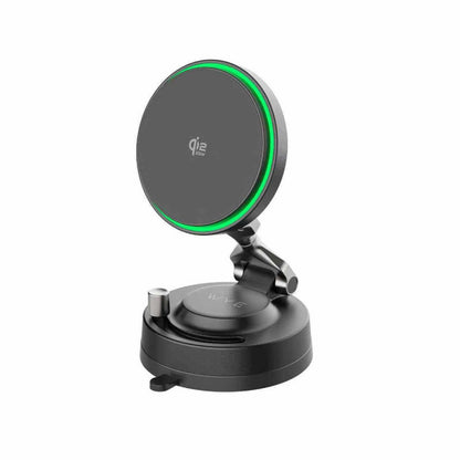 Magnetic Wireless Charging Dashboard Mount Black