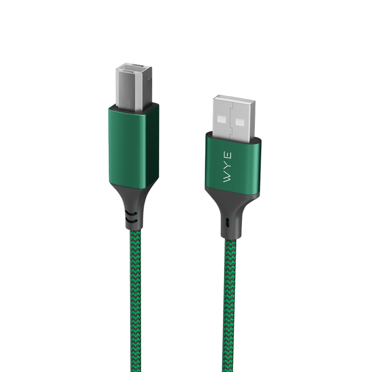 Y-PRCBL1-2M12 USB-A to USB-B Printer Cable 2M Green
