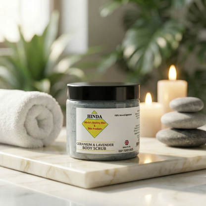 Geranium & Lavender Body Scrub