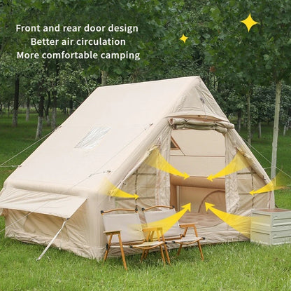 Wholesale in Bulk Hot Sale 2*3m 6 Square Meter 420D Oxford Outdoor Camping Waterproof Automatic Inflatable Air Tent