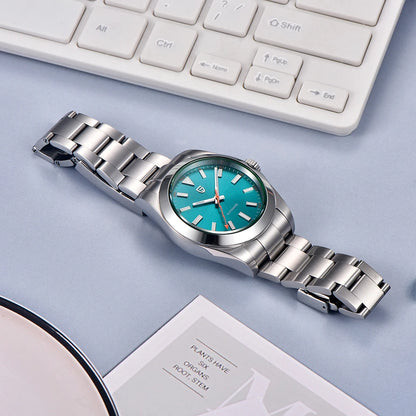 PAGANI DESIGN Men's Watches Luxury Automatic Watch for Men Green Glass Mechanical Watches AR Sapphire Glass Wristwatch Men 2026
