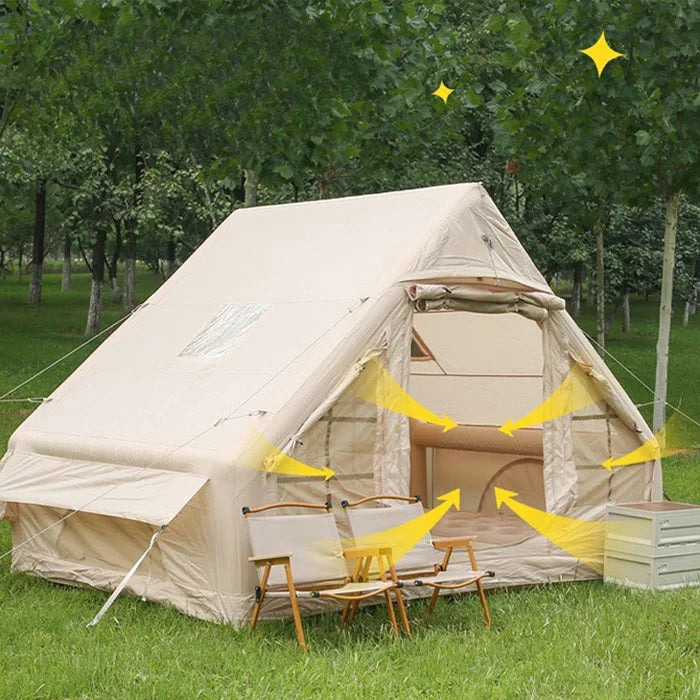 Wholesale in Bulk Hot Sale 2*3m 6 Square Meter 420D Oxford Outdoor Camping Waterproof Automatic Inflatable Air Tent